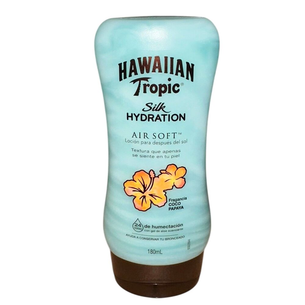 Hawaiian Tropic Air Soft After Sun Lotion Silk Hydration 180ml Despues Del Sol